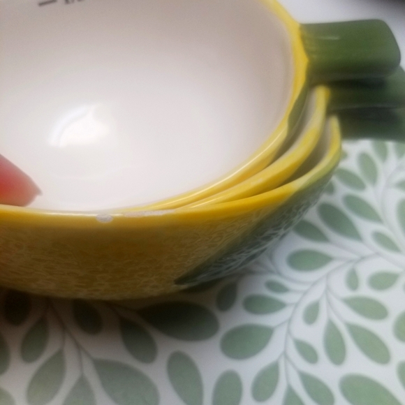 lemon measuring stacking cups set - Picture 4 of 4